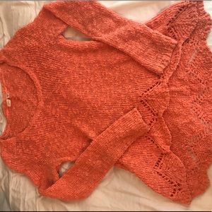 Anthropologie Pointelle sweater